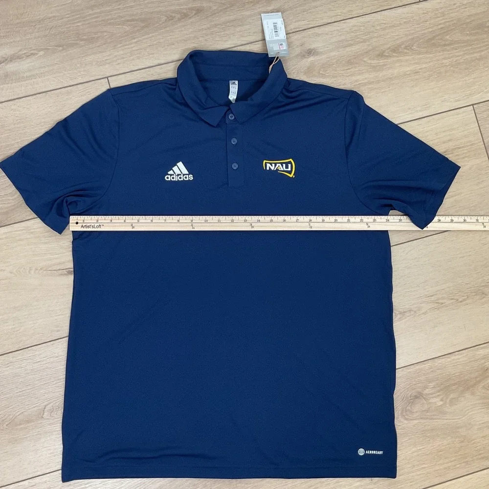 Adidas‎ NAU Polo Shirt AEROREADY Moisture Wicking Athletic XL